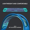 image:imageLogitech G733 Lightspeed Wireless Gaming Headset with Suspension Headband LIGHTSYNC RGB Blue VOCE mic Technology and PROG Audio Drivers  LilacBlue