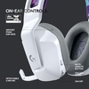 image:imageLogitech G733 Lightspeed Wireless Gaming Headset with Suspension Headband LIGHTSYNC RGB Blue VOCE mic Technology and PROG Audio Drivers  LilacWhite