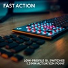 image:imageLogitech G915 X Lightspeed TKL LowProfile Wireless Gaming Keyboard DoubleShot PBT Keycaps Fully Programmable Keys RGB Backlighting Sleek Aluminum Finishing GL Brown Tactile  PCMac  BlackBlack