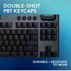 image:imageLogitech G915 X Lightspeed TKL LowProfile Wireless Gaming Keyboard DoubleShot PBT Keycaps Fully Programmable Keys RGB Backlighting Sleek Aluminum Finishing GL Brown Tactile  PCMac  BlackBlack