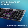 image:imageLogitech G915 X Lightspeed TKL LowProfile Wireless Gaming Keyboard DoubleShot PBT Keycaps Fully Programmable Keys RGB Backlighting Sleek Aluminum Finishing GL Brown Tactile  PCMac  BlackBlack