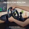 image:imageLogitech G923 Racing Wheel and Pedals TRUEFORCE Force Feedback  Logitech G Driving Force Shifter  Real Leather For PS5 PS4 PC Mac  BlackPlaystationPC