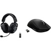 image:imageLogitech G Pro X SE Wired Gaming Headset with Microphone Detachable Microphone DTS HeadphoneX 71 for PC Xbox One Xbox Series XS PS5 PS4 Includes USB DAC  BlackWireless