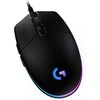 image:imageLogitech G203 Wired Gaming Mouse 8000 DPI Rainbow Optical Effect LIGHTSYNC RGB 6 Programmable Buttons OnBoard Memory Screen Mapping PCMac Computer and Laptop Compatible  LilacBlack