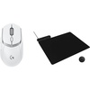 image:imageLogitech G309 Lightspeed Wireless Gaming Mouse Lightweight LIGHTFORCE Hybrid Switches Hero 25K Sensor 300 Hour Battery Life with AA Battery 6 Programmable Buttons PC amp Mac  BlackWhite