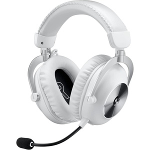 image:imageLogitech G PRO X 2 Lightspeed Wireless Gaming Headset Detachable Boom Mic 50mm Graphene Drivers DTSX Headphone 2071 Surround BluetoothUSB35mm Aux for PC PS5 PS4 Nintendo Switch  BlackWhite