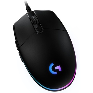image:imageLogitech G203 Wired Gaming Mouse 8000 DPI Rainbow Optical Effect LIGHTSYNC RGB 6 Programmable Buttons OnBoard Memory Screen Mapping PCMac Computer and Laptop Compatible  LilacBlack