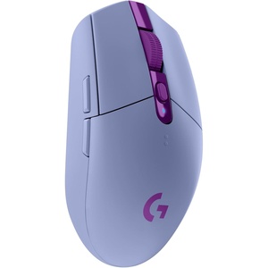 image:imageLogitech G305 Lightspeed Wireless Gaming Mouse Hero Sensor 12000 DPI Lightweight 6 Programmable Buttons 250h Battery OnBoard Memory Compatible with PC Mac  WhiteLilac