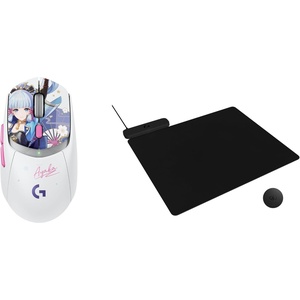 image:imageLogitech G309 Lightspeed Wireless Gaming Mouse Lightweight LIGHTFORCE Hybrid Switches Hero 25K Sensor 300 Hour Battery Life with AA Battery 6 Programmable Buttons PC amp Mac  BlackGenshin Impact Limited Edition