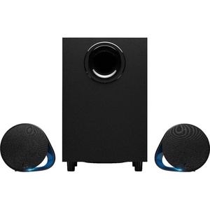 image:imageLogitech G560 PC Gaming Speaker System with 71 DTSX Ultra Surround Sound Game Based LIGHTSYNC RGB Two Speakers and Subwoofer Bluetooth USB Immersive Gaming Experience  BlackSpeakers