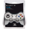 image:imageLogitech G F710 Wireless Gamepad 24 GHz Wireless with USB NanoReceiver Controller Dual Vibration Feedback 4 Switch DPad PC  GreyBlackGamepad F710