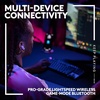 image:imageLogitech G FITS True Wireless Gaming Earbuds Custom Molded Fit Lightspeed  Bluetooth Four Beamforming Microphones PC Mac PS5 PS4 Mobile Nintendo Switch  WhiteWhite