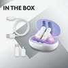 image:imageLogitech G FITS True Wireless Gaming Earbuds Custom Molded Fit Lightspeed  Bluetooth Four Beamforming Microphones PC Mac PS5 PS4 Mobile Nintendo Switch  WhiteWhite