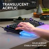 image:imageLogitech G G512 X Palm Rest 75 LIGHTSYNC RGB LightbarAmplifying Acrylic Palm Rest Laser Etched Premium Support for G512 X 75 Gaming Keyboard75 percent