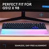 image:imageLogitech G G512 X Palm Rest 75 LIGHTSYNC RGB LightbarAmplifying Acrylic Palm Rest Laser Etched Premium Support for G512 X 75 Gaming Keyboard98 percent