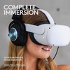 image:imageLogitech G PRO Gaming Headset for Oculus Quest 2  Oculus Ready  CustomLength Cable  PROG Precision Gaming Audio Driver  Steel and Aluminum Build  LowLatency 35 mm Aux Connection
