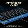 image:imageLogitech G PRO Mechanical Gaming Keyboard  UltraPortable Tenkeyless Design Detachable USB Cable LIGHTSYNC RGB Backlit Keys Official League of Legends Edition