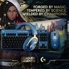image:imageLogitech G PRO Mechanical Gaming Keyboard  UltraPortable Tenkeyless Design Detachable USB Cable LIGHTSYNC RGB Backlit Keys Official League of Legends Edition