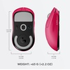 image:imageLogitech G PRO X Superlight Wireless Gaming Mouse UltraLightweight Hero 25K Sensor 25600 DPI 5 Programmable Buttons Long Battery Life Compatible with PCMac  Magenta
