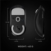image:imageLogitech G PRO X Superlight Wireless Gaming Mouse UltraLightweight Hero 25K Sensor 25600 DPI 5 Programmable Buttons Long Battery Life Compatible with PCMac  BlackBlack