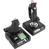 image:imageLogitech G X52 Pro USB Flight Control System  HOTAS Joystick and Throttle for Flight Simulators  LCD Display 3D Twist Rudder Programmable Commands USB 20  Compatible with Windows PC