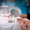 image:imageLogitech G Yeti Orb Condenser RGB Gaming Microphone with LIGHTSYNC USB Mic for Streaming Cardioid USB Plug and Play for PCMac  BlackOff White