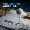 image:imageLogitech G Yeti Orb Condenser RGB Gaming Microphone with LIGHTSYNC USB Mic for Streaming Cardioid USB Plug and Play for PCMac  BlackOff White