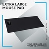 image:imageLogitech G240 Cloth Gaming Mouse Pad Optimized for Sensors Moderate Surface Friction NonSlip Mouse Mat Mac and PC Accessories 340 x 280 x 1 mm BlackBlack