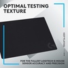 image:imageLogitech G240 Cloth Gaming Mouse Pad Optimized for Sensors Moderate Surface Friction NonSlip Mouse Mat Mac and PC Accessories 340 x 280 x 1 mm BlackBlack