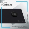 image:imageLogitech G240 Cloth Gaming Mouse Pad Optimized for Sensors Moderate Surface Friction NonSlip Mouse Mat Mac and PC Accessories 340 x 280 x 1 mm BlackBlack