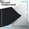 image:imageLogitech G240 Cloth Gaming Mouse Pad Optimized for Sensors Moderate Surface Friction NonSlip Mouse Mat Mac and PC Accessories 340 x 280 x 1 mm BlackBlack