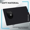image:imageLogitech G240 Cloth Gaming Mouse Pad Optimized for Sensors Moderate Surface Friction NonSlip Mouse Mat Mac and PC Accessories 340 x 280 x 1 mm BlackBlack