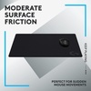 image:imageLogitech G240 Cloth Gaming Mouse Pad Optimized for Sensors Moderate Surface Friction NonSlip Mouse Mat Mac and PC Accessories 340 x 280 x 1 mm BlackBlack