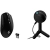 image:imageLogitech G305 X SUPERLIGHT Wireless Gaming Mouse Lightweight 59g HERO 44K Sensor RGB lighting LIGHTSPEED and Bluetooth 130 Hr Battery Life 6 Programmable Buttons Compatible with PCMac  WhiteBlack