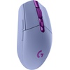 image:imageLogitech G305 X SUPERLIGHT Wireless Gaming Mouse Lightweight 59g HERO 44K Sensor RGB lighting LIGHTSPEED and Bluetooth 130 Hr Battery Life 6 Programmable Buttons Compatible with PCMac  WhiteLilac