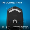 image:imageLogitech G305 X SUPERLIGHT Wireless Gaming Mouse Lightweight 59g HERO 44K Sensor RGB lighting LIGHTSPEED and Bluetooth 130 Hr Battery Life 6 Programmable Buttons Compatible with PCMac  WhiteBlack