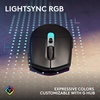 image:imageLogitech G305 X SUPERLIGHT Wireless Gaming Mouse Lightweight 59g HERO 44K Sensor RGB lighting LIGHTSPEED and Bluetooth 130 Hr Battery Life 6 Programmable Buttons Compatible with PCMac  WhiteBlack