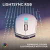 image:imageLogitech G305 X SUPERLIGHT Wireless Gaming Mouse Lightweight 59g HERO 44K Sensor RGB lighting LIGHTSPEED and Bluetooth 130 Hr Battery Life 6 Programmable Buttons Compatible with PCMac  WhiteWhite