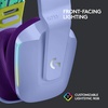 image:imageLogitech G305 X SUPERLIGHT Wireless Gaming Mouse Lightweight 59g HERO 44K Sensor RGB lighting LIGHTSPEED and Bluetooth 130 Hr Battery Life 6 Programmable Buttons Compatible with PCMac  WhiteLilac