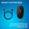 image:imageLogitech G305 X SUPERLIGHT Wireless Gaming Mouse Lightweight 59g HERO 44K Sensor RGB lighting LIGHTSPEED and Bluetooth 130 Hr Battery Life 6 Programmable Buttons Compatible with PCMac  WhiteBlack