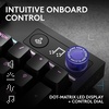 image:imageLogitech G316 X 98 Gaming Keyboard 8 kHz Report Rate HotSwappable Linear Switches Gasket Structure LED Dot Matrix Display amp Dial Double Shot PBT Keycaps USBC RGB LIGHTSYNC for PC  WhiteBlack