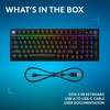 image:imageLogitech G316 X 98 Gaming Keyboard 8 kHz Report Rate HotSwappable Linear Switches Gasket Structure LED Dot Matrix Display amp Dial Double Shot PBT Keycaps USBC RGB LIGHTSYNC for PC  WhiteBlack