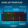 image:imageLogitech G316 X 98 Gaming Keyboard 8 kHz Report Rate HotSwappable Linear Switches Gasket Structure LED Dot Matrix Display amp Dial Double Shot PBT Keycaps USBC RGB LIGHTSYNC for PC  WhiteBlack