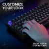 image:imageLogitech G316 X 98 Gaming Keyboard 8 kHz Report Rate HotSwappable Linear Switches Gasket Structure LED Dot Matrix Display amp Dial Double Shot PBT Keycaps USBC RGB LIGHTSYNC for PC  WhiteBlack