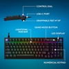 image:imageLogitech G316 X 98 Gaming Keyboard 8 kHz Report Rate HotSwappable Linear Switches Gasket Structure LED Dot Matrix Display amp Dial Double Shot PBT Keycaps USBC RGB LIGHTSYNC for PC  WhiteBlack