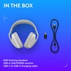 image:imageLogitech G321 Lightspeed Wireless Bluetooth Gaming Headset Dynamic Comfort and fit 16 kHz Boom mic 20 hrs Battery PC PS4 PS5 Nintendo Switch Mobile  BlackWhite