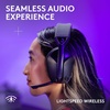 image:imageLogitech G321 Lightspeed Wireless Bluetooth Gaming Headset Dynamic Comfort and fit 16 kHz Boom mic 20 hrs Battery PC PS4 PS5 Nintendo Switch Mobile  BlackBlack