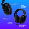 image:imageLogitech G321 Lightspeed Wireless Bluetooth Gaming Headset Dynamic Comfort and fit 16 kHz Boom mic 20 hrs Battery PC PS4 PS5 Nintendo Switch Mobile  BlackBlack