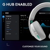 image:imageLogitech G325 Lightspeed Wireless Bluetooth Gaming Headset AllDay Comfort Builtin Mic with Noise Reduction 24Bit Audio 24 Hr Battery Life for PC PlayStation Switch Mobile  WhiteWhite