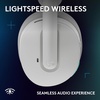 image:imageLogitech G325 Lightspeed Wireless Bluetooth Gaming Headset AllDay Comfort Builtin Mic with Noise Reduction 24Bit Audio 24 Hr Battery Life for PC PlayStation Switch Mobile  WhiteWhite